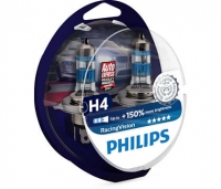 Галогенные лампы H4 Philips RacingVision +150%