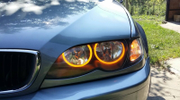 Ангельские глазки COTTON для BMW E36, E38, E39, E46 (оранжевые)