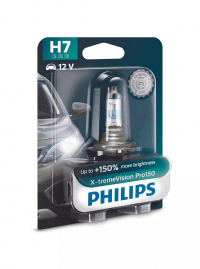 Галогенная лампа H7 Philips X-tremeVision Pro150 +150%