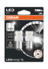 OSRAM LEDriving SL P21W / BA15s WHITE 7506DWP-02B - светодиоды (пара)