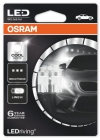 Пара светодиодный ламп OSRAM LEDriving PREMIUM 2850CW-02B W5W (T10, W2.1x9.5d) Cool White (6000К - холодный белый цвет)